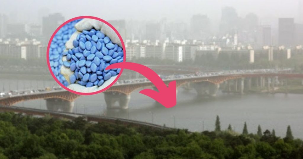 Des chercheurs découvrent de fortes quantités de Viagra dans le fleuve Han … Les gens s’y baignent régulièrement