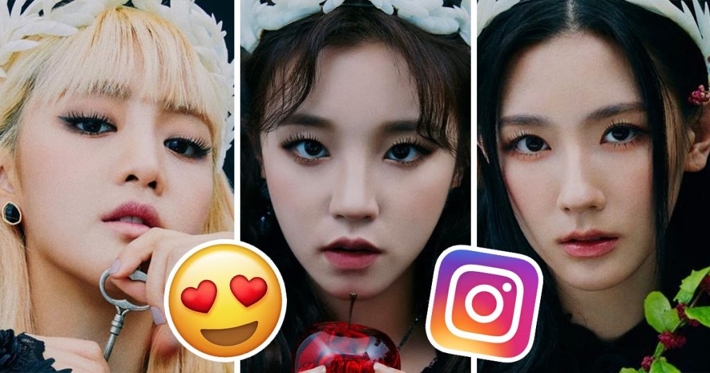 Minnie, Yuqi et Miyeon de (G)I-DLE ouvrent leurs propres comptes Instagram.
