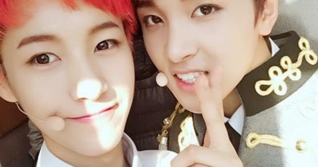 Nous sommes tous de simples passagers pour Renjun et Haechan de NCT Dream.