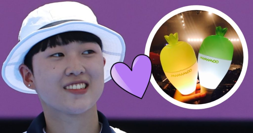 Le tireur à l’arc sud-coréen An San affiche sa fierté MooMoo aux Jeux olympiques de Tokyo, la réaction de Solar de MAMAMOO