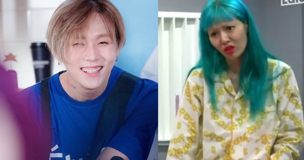 On a demandé à DAWN de dire le nom d’une autre femme dans leur chanson, et la réaction de Hyuna n’a pas de prix.