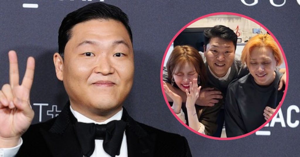 La vraie personnalité de PSY a convaincu HyunA de rejoindre PNATION bien avant l’existence du label