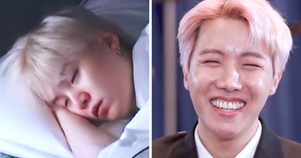 Voici pourquoi J-Hope de BTS trouve les habitudes de sommeil de Suga hilarantes.