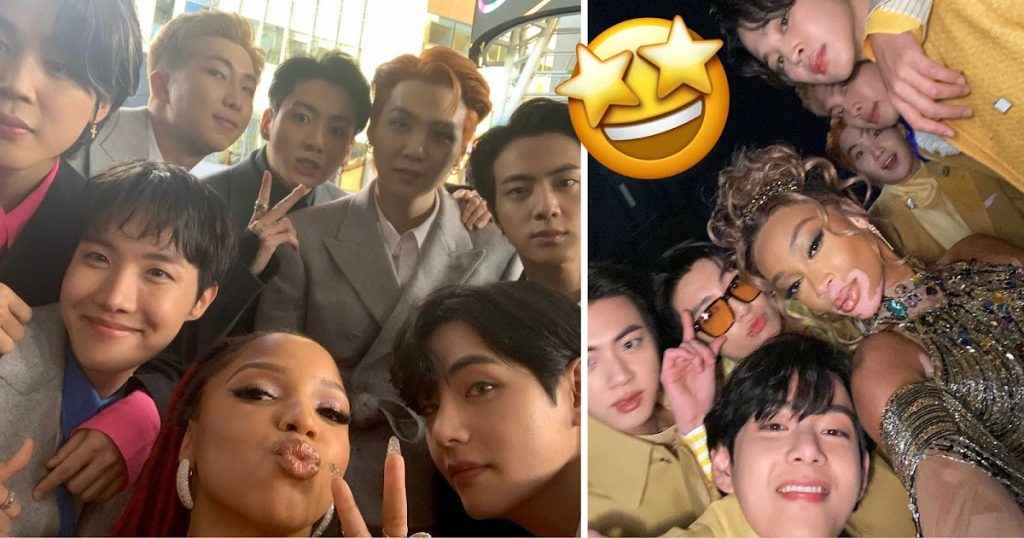 Voici toutes les célébrités qui ont eu l’honneur de rencontrer BTS aux “2021 AMAs”.