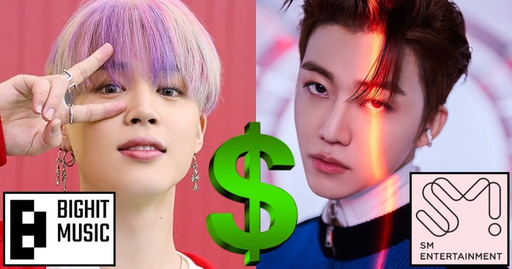 Ces 18 entreprises représentent à elles seules la quasi-totalité des ventes d’albums de K-Pop en 2021.