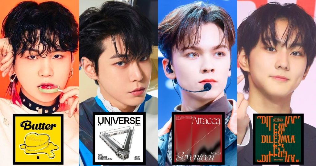 Gaon a publié OFFICIELLEMENT ses 25 meilleures ventes d’albums K-Pop de 2021.