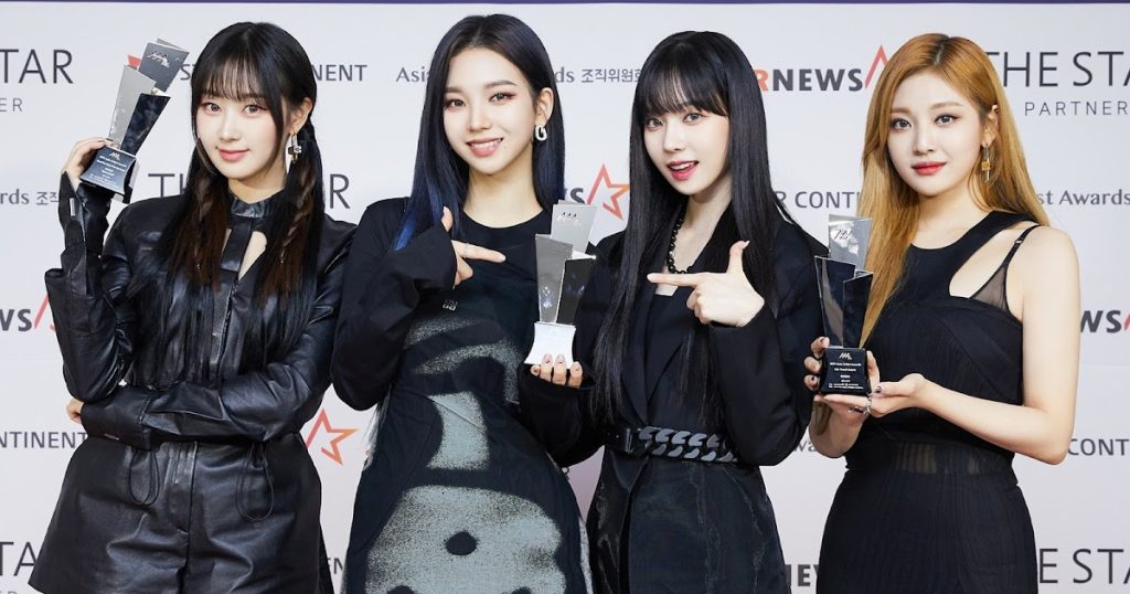 Aespa est désormais l’un des 6 artistes K-Pop à avoir réalisé le “Rookie Grand Slam”.