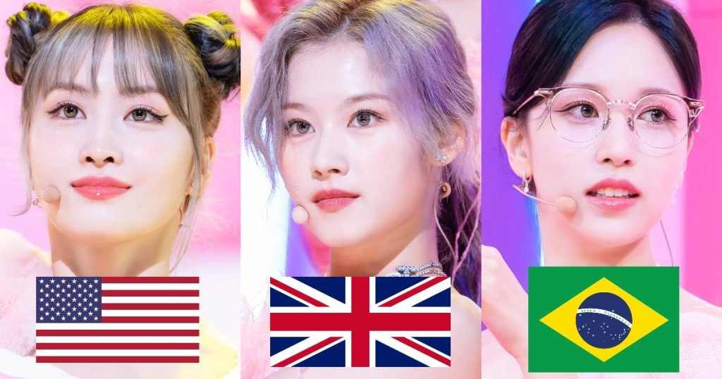 Les membres les plus populaires de TWICE changent radicalement entre ces 8 pays