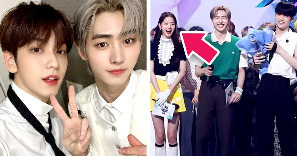 Soobin de TXT et Sunghoon d’ENHYPEN sont tombés sous le charme de Wonyoung d’IVE après sa jolie erreur.