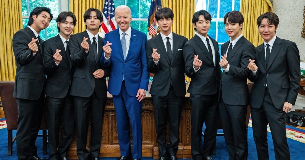 Le président Biden a posté le tweet le plus populaire de sa présidence… Merci à BTS