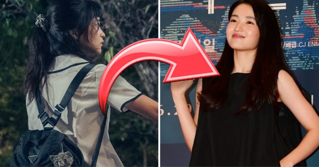 L’actrice Kim Tae Ri emprunte les accessoires de son personnage de “Twenty Five Twenty One” pour la première VIP de “Decision To Leave”.