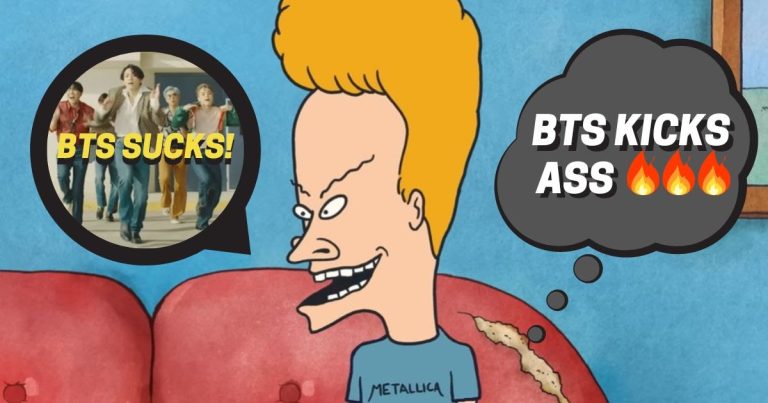 Beavis de “Beavis and Butthead” est une armée de placard et Butt-head n’est pas content