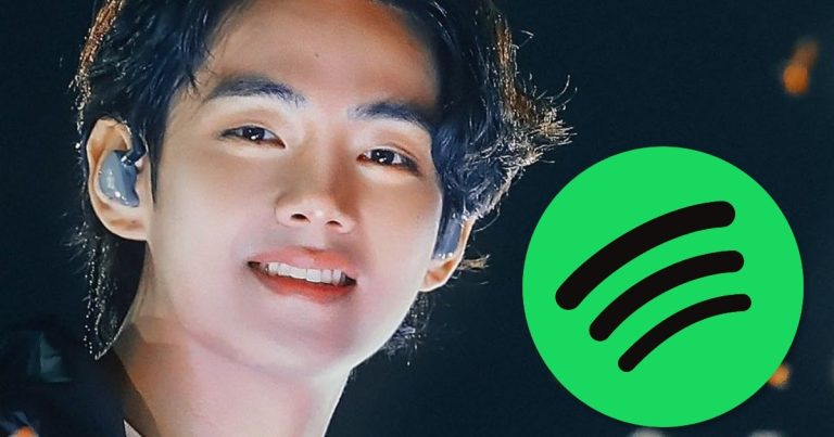 V de BTS dépasse un autre groupe de K-Pop parmi les abonnés Spotify
