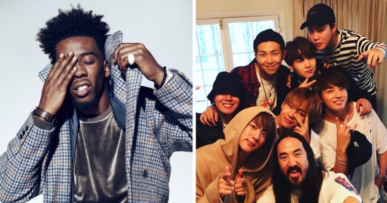 Le rappeur Desiigner salue BTS et Steve Aoki… cinq ans trop tard