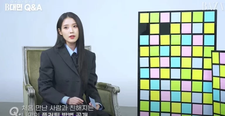 30-year-old IU said she had to delay an album for a surprising reason