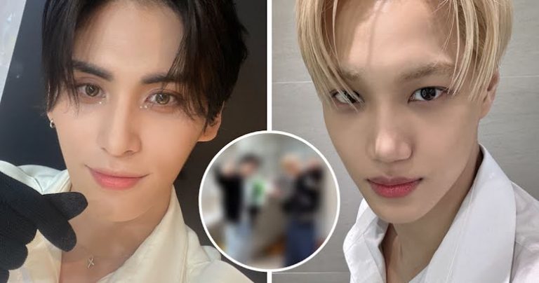 EXO’s Kai And SF9’s Yoo Taeyang Finally Meet For The “Rover” Dance Challenge And Netizens Notice An Impressive Detail