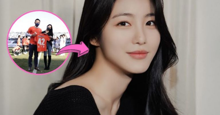 “The Glory” Actress Shin Ye Eun Goes Viral After Interaction With Her Favorite Football Star’s Team