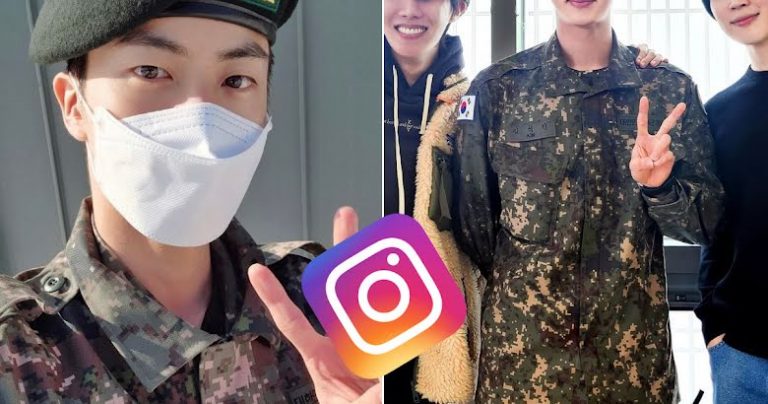BTS Jin’s First Instagram Post Since His Enlistment Gets ARMYs Emotional