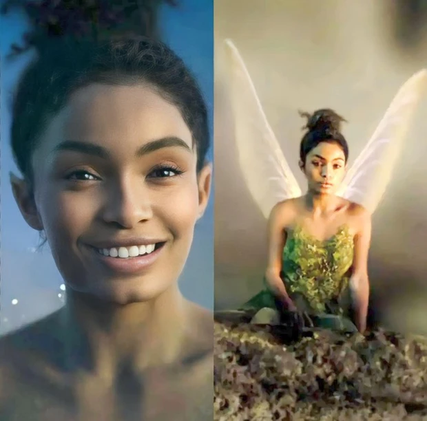 Disney casts black actress for Tinkerbell, netizens show mixed opinions