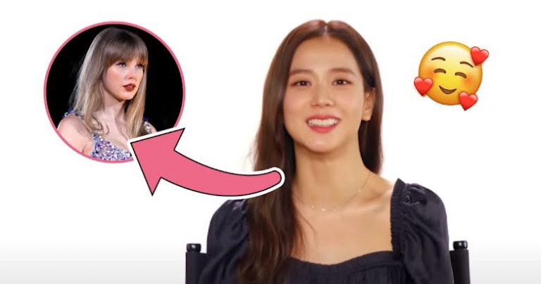 BLACKPINK’s Jisoo Fangirls Over Taylor Swift Dancing To One Of Her Songs