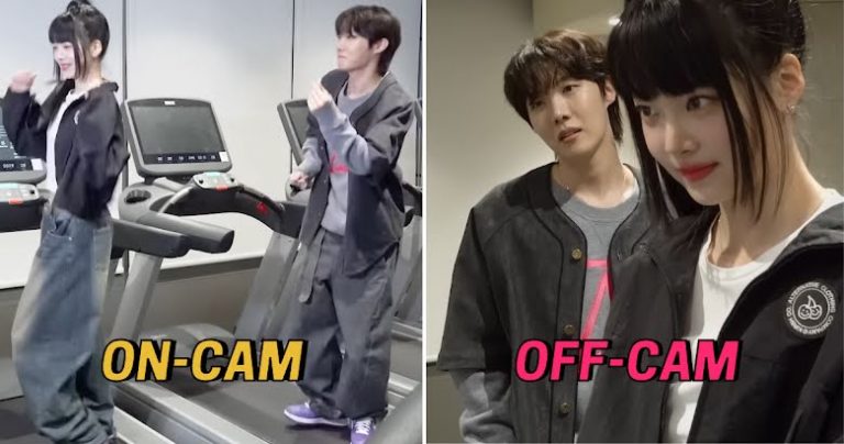 BTS’s J-Hope Shows His True Personality While Interacting With LE SSERAFIM’s Eunchae