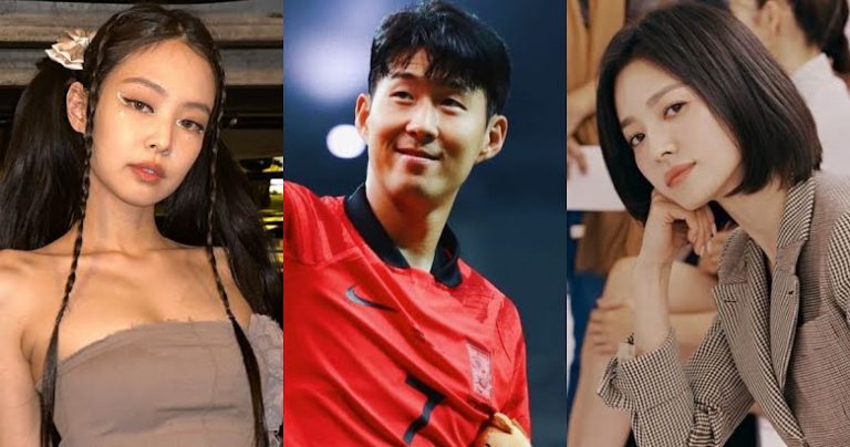 Son Heung Min, Song Hye Kyo, and BLACKPINK’s Jennie Are Voted “Most Suspected of Dating Even If They Deny the Rumors”