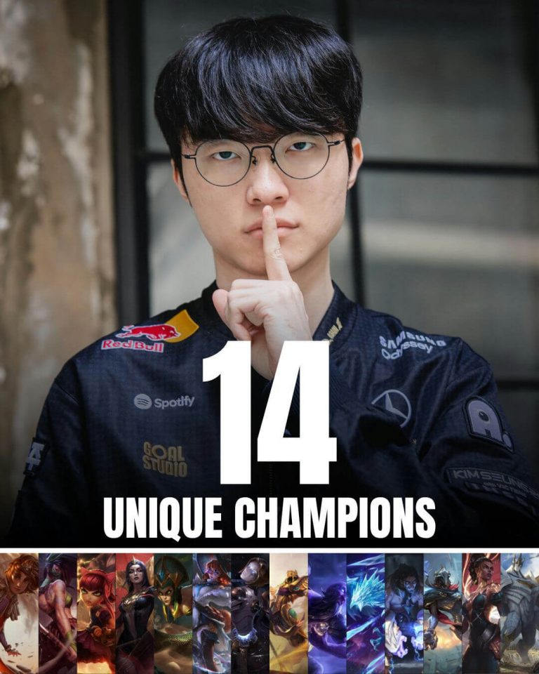 Faker Sets Historic Champion Pool Record Ahead of Worlds 2025 Final