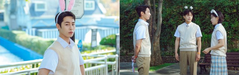 Lee Jae Wook, Choi Sung Eun, And Kim Gun Woo Hit The Amusement Park In School Uniforms On “Last Summer”