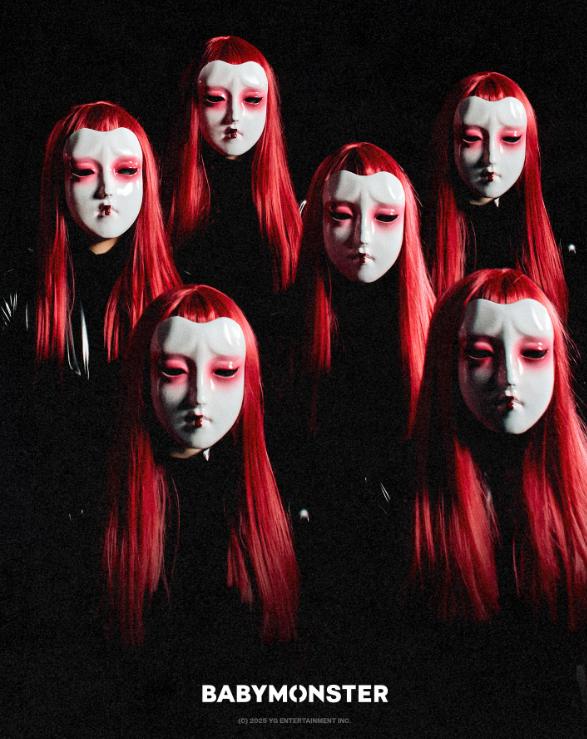 BABYMONSTER Teases New Project With Mysterious and Eerie ‘Masked’ Poster