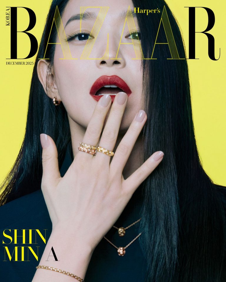 Shin Min Ah Talks About Her Love For Layered Jewelry, Year-End Hopes After Filming “The Remarried Empress,” And More