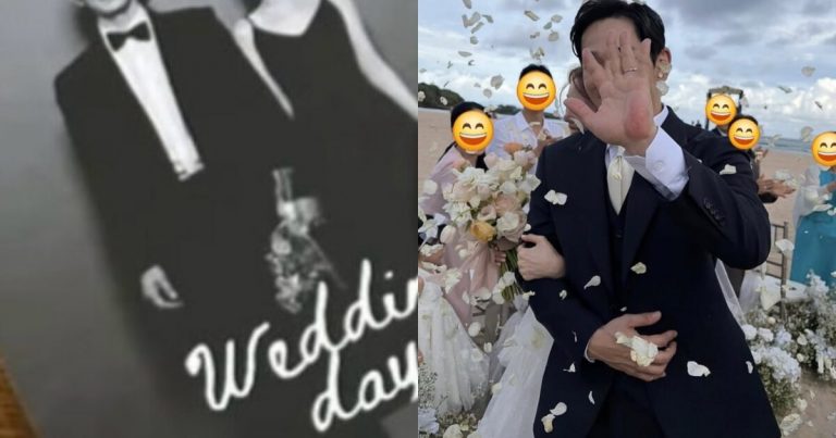 A Look Into The Luxurious Wedding Between K-Drama Actor And Legendary Idol