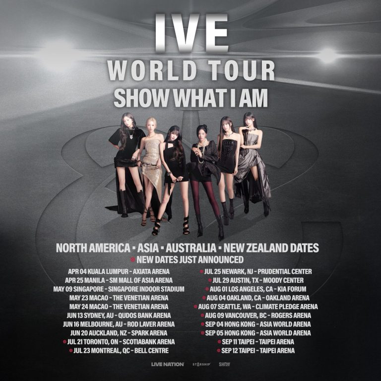 Watch: IVE Announces North American And New Asian Stops For World Tour “SHOW WHAT I AM”