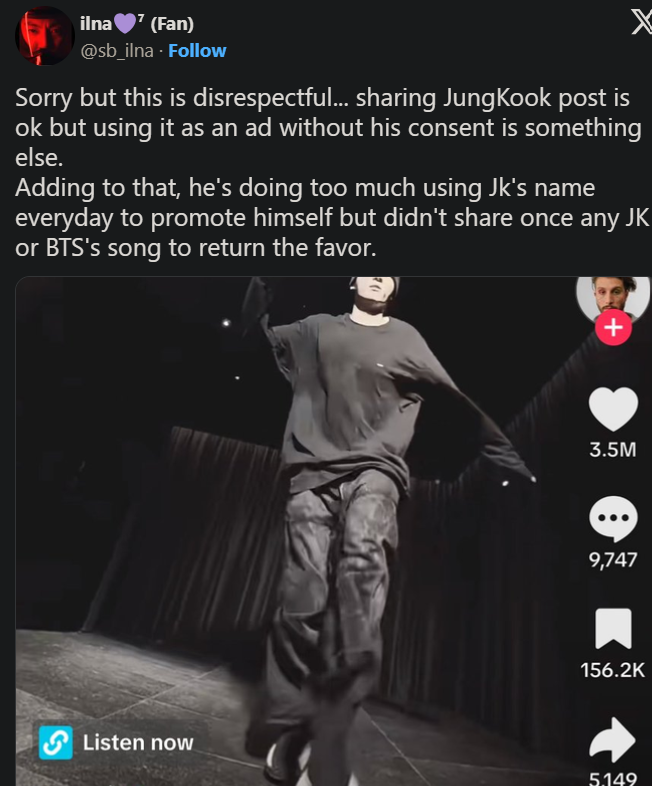 Canadian Rapper bbno$ Sparks Controversy Over “Clout Chasing” Accusations Involving Jung Kook