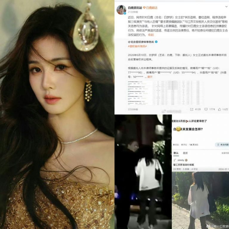 Bai Lu Files Lawsuit Over Wang Hongjun Rumors and Jiangsu Wentou Allegations